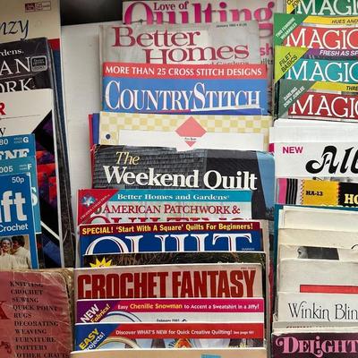 CROCHET AND QUILTING MAGAZINES