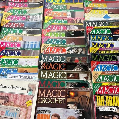 CROCHET AND QUILTING MAGAZINES