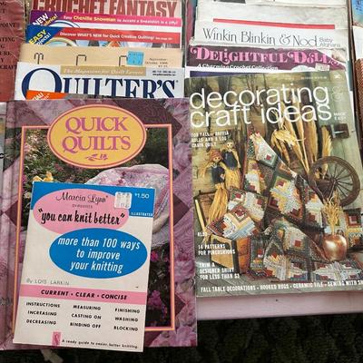 CROCHET AND QUILTING MAGAZINES