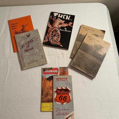 OLD MAPS AND POETRY BOOKS