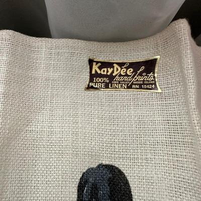 KAY DEE 100% PURE LINEN DISH TOWEL, TABLE RUNNER, VALANCE & THROW BLANKETS