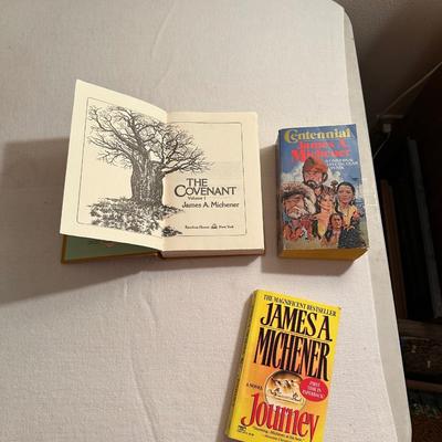 JAMES A MICHENER NOVELS