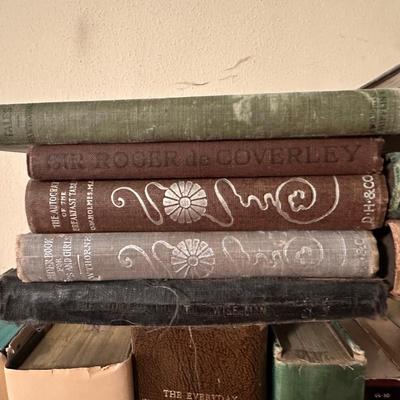 VARIETY OF BOOKS