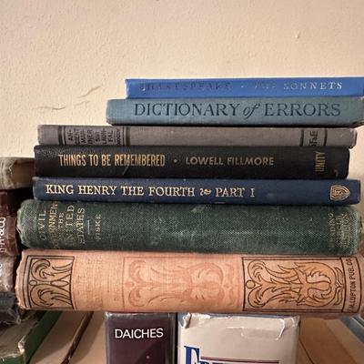 VARIETY OF BOOKS