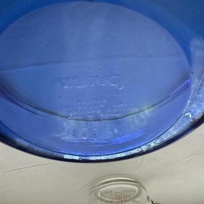 PYREX MEASURING CUP AND PYREX GLASS BAKING DISHES