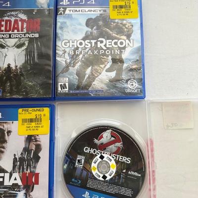 PS4 VIDEO GAMES