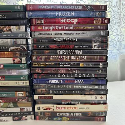 MOVIES ON DVD