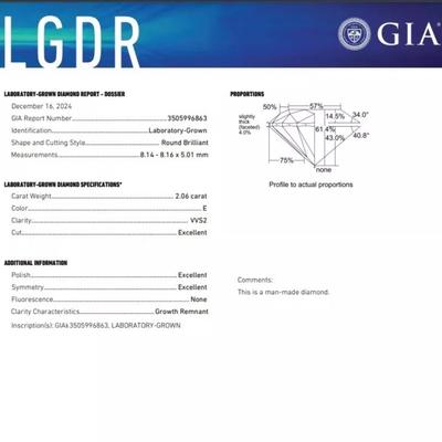 2.06 Carat GIA Diamond
