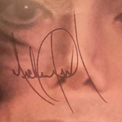 Michael Jackson Signed Photo Autograph