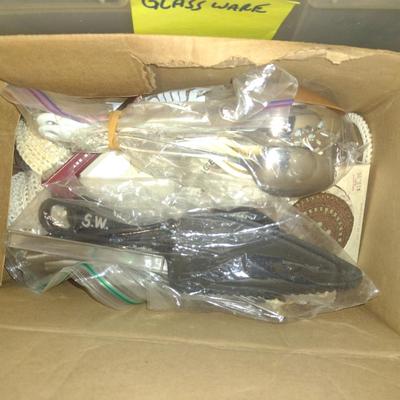 Assorted Kitchen Goods- Glassware, Utensils, Plastic Storage, etc.