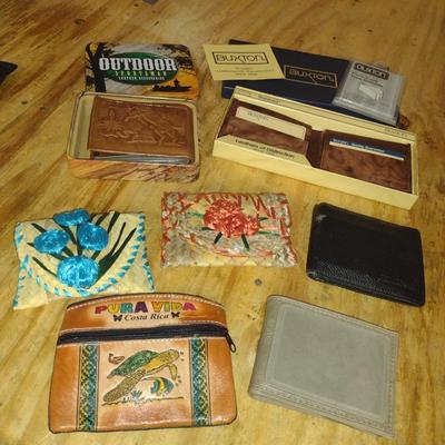 Collection of Wallets and Change Purses (G)