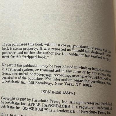 Goosebumps books