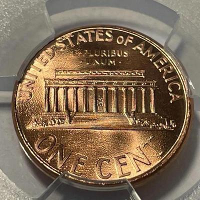PCGS Certified 2000 MS66 RED Close-AM Variety "Cheerios Cent" Lincoln Cent as Pictured.