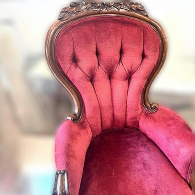 Antique Parlor Chair