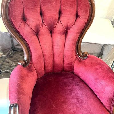 Antique Parlor Chair