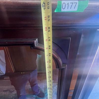 Antique Glass Front Book Case