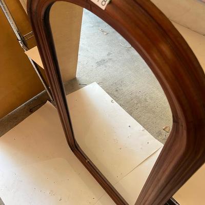 Heavy Oak Mirror