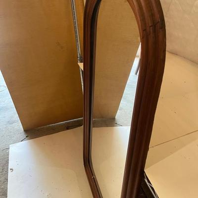 Heavy Oak Mirror