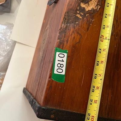 Antique Wood Trunk