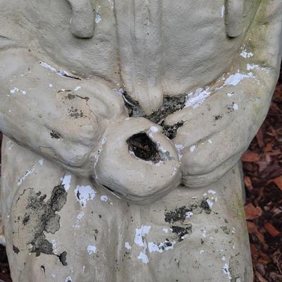 Two Concrete Garden Statues (FP-EL)