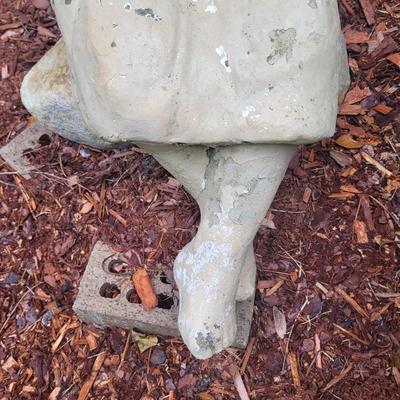 Two Concrete Garden Statues (FP-EL)