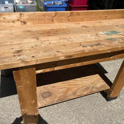 Sturdy Hand Made Work Bench