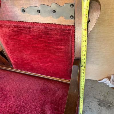 Antique Parlor Settee