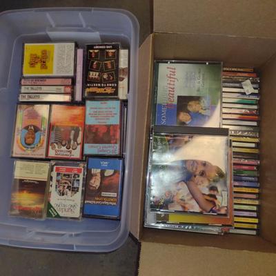 Collection of CDs and DVDs (G)