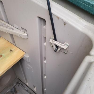 Two Large Outdoor Rubbermaid Storage Bins (FP-EL)