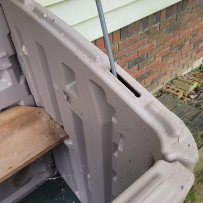 Two Large Outdoor Rubbermaid Storage Bins (FP-EL)