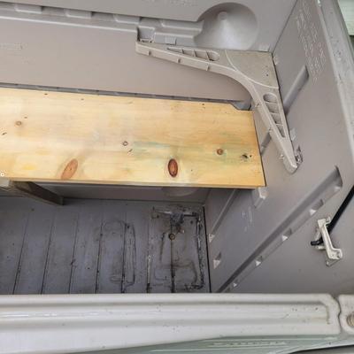 Two Large Outdoor Rubbermaid Storage Bins (FP-EL)