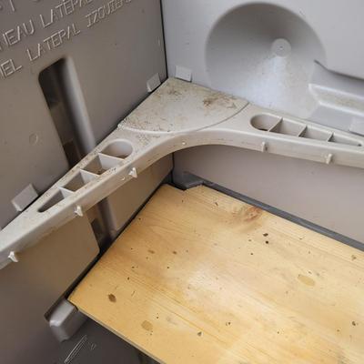 Two Large Outdoor Rubbermaid Storage Bins (FP-EL)