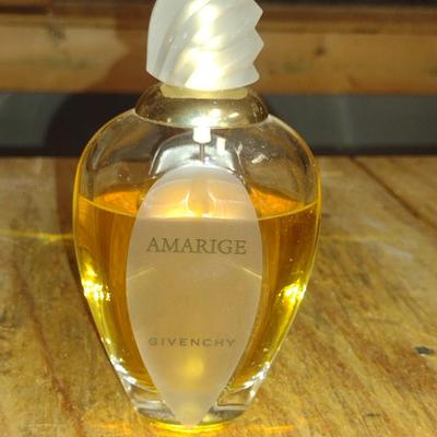 Givenchy Amarige Eau de Toilette Cologne- Partially Used Bottle (G)