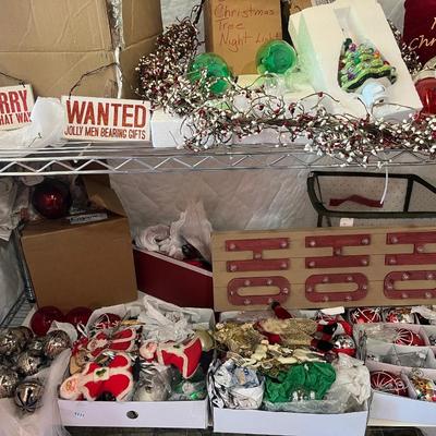 Christmas Decor Lot