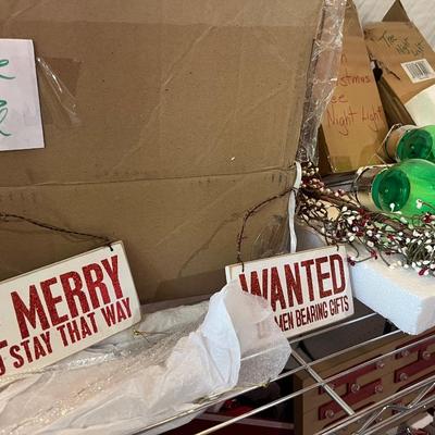 Christmas Decor Lot