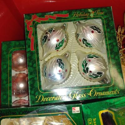 Collection of Christmas Ornaments (#3) (G)