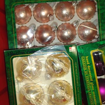 Collection of Christmas Ornaments (#3) (G)