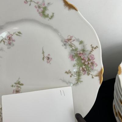 73 Pc. Antique Limoges France China Set - Theodore Haviland