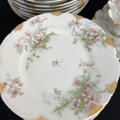 73 Pc. Antique Limoges France China Set - Theodore Haviland