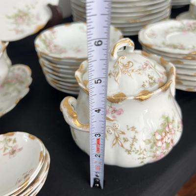 73 Pc. Antique Limoges France China Set - Theodore Haviland