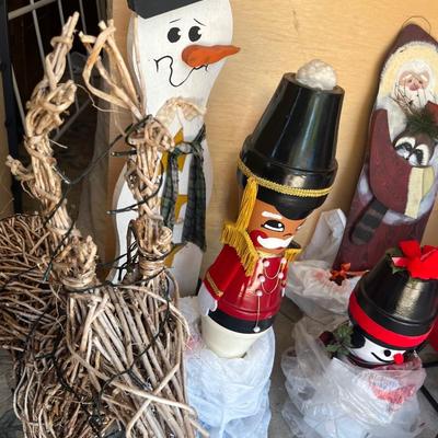 Christmas Decor Figurines Lot