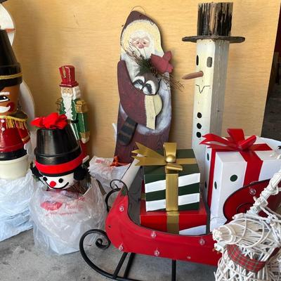 Christmas Decor Figurines Lot