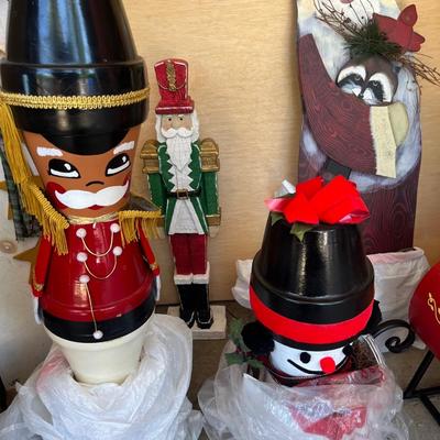 Christmas Decor Figurines Lot