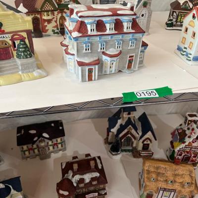 Christmas Buildings Lot