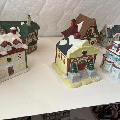 Christmas Buildings Lot