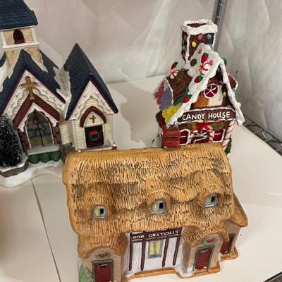 Christmas Buildings Lot