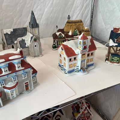 Christmas Buildings Lot