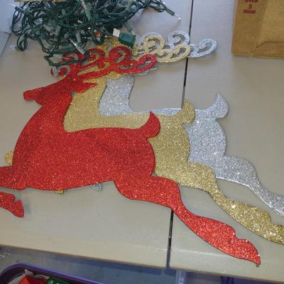 Assorted Christmas/Holiday Decorations (#Ribbons, etc) (G)