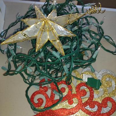 Assorted Christmas/Holiday Decorations (#Ribbons, etc) (G)