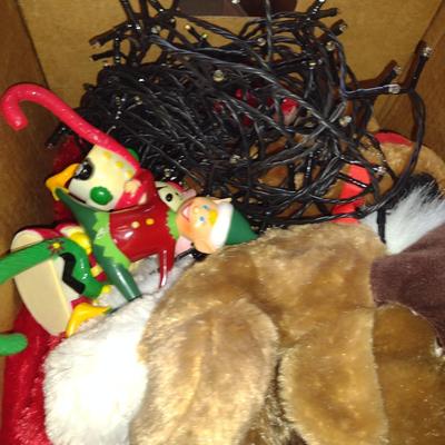 Assorted Christmas/Holiday Decorations (#Ribbons, etc) (G)